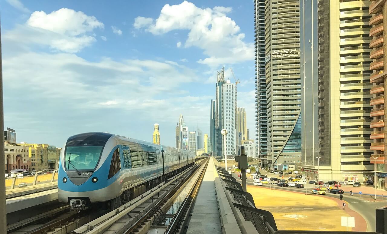 metro w dubaju