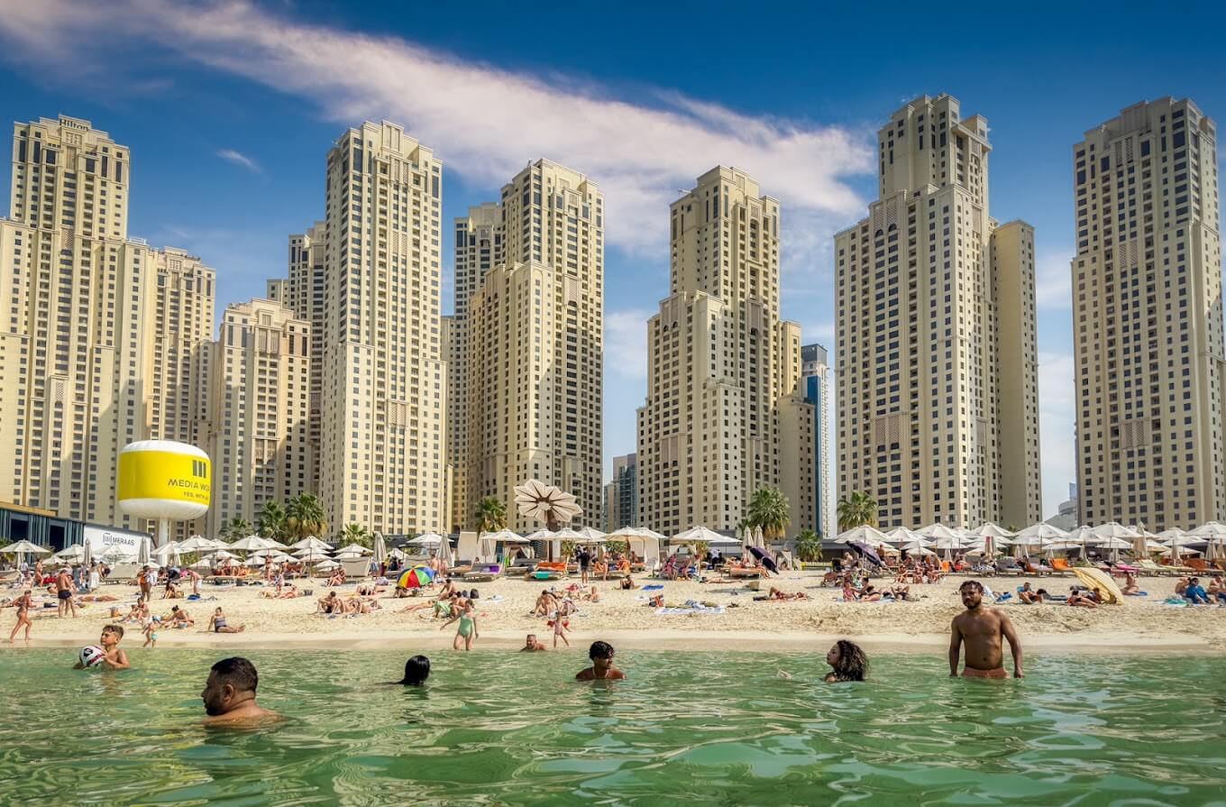 Plaże w Dubaju